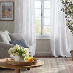 Linen Decorative Square Pillow Cover - Gray, 20 in. x 20 in.