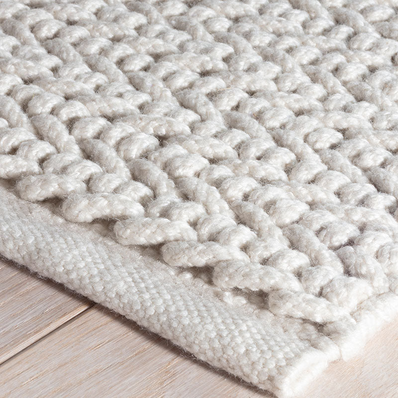 Veranda Handwoven Performance Rug -Ivory, 8' x 10'