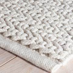 Veranda Handwoven Performance Rug - Ivory, 5' x 8'
