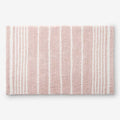 Plush Spa Stripe Bath Rug - Dark Rose Quartz, 21 in. x 34 in.