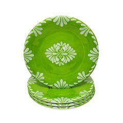 Paloma Salad Plates, Set of 4 - Green