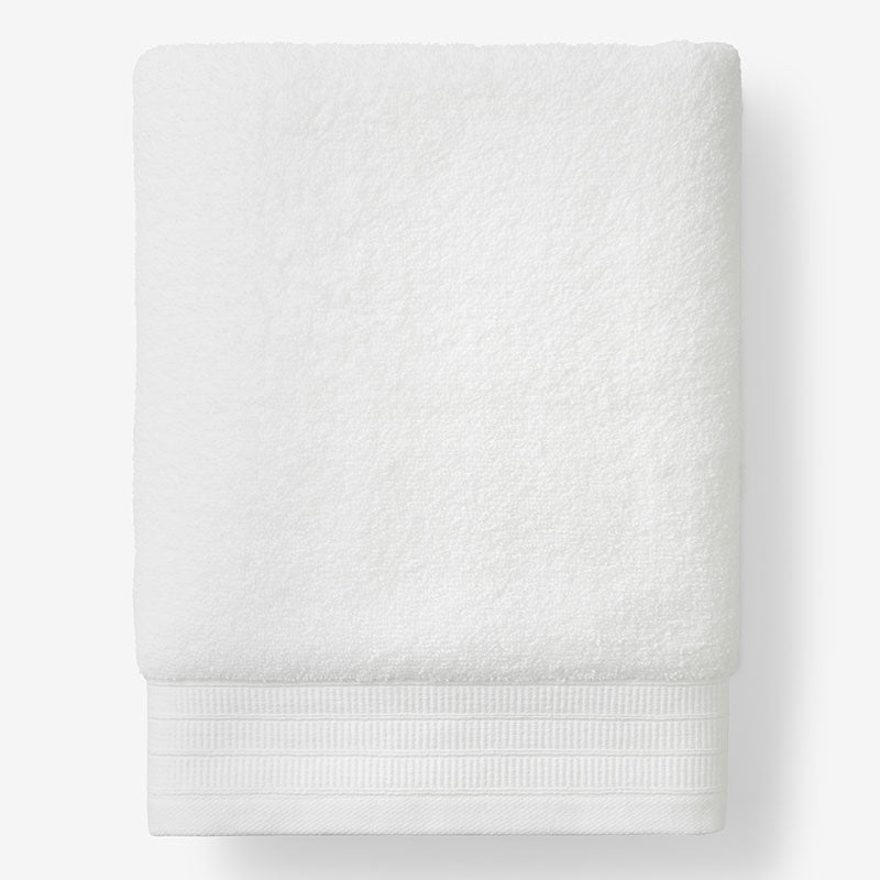 Plush Spa Solid Bath Sheet - White