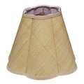 Raffia Scalloped Lamp Shade - Natural, Large