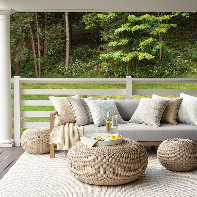 Veranda Handwoven Performance Rug - Ivory, 2' x 3'