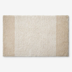Striped Bath Rug - Jute, 17 in. x 24 in.