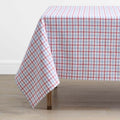 Classic Plaids Yarn-Dyed Tablecloth - Graph Plaid Red, 70 in. x 90 in.