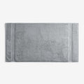 Turkish Cotton Bath Mat - Silver, 20 in. x 36 in.