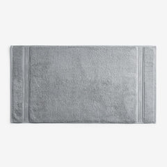 Turkish Cotton Bath Mat - Silver, 20 in. x 36 in.