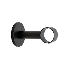 Flared Square Finial and 1" diameter Rod Set - Black, 96"