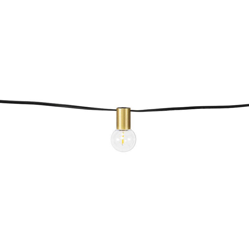 Bistro LED String Lights - Gold, 25'