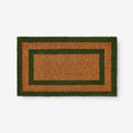 Border Coir Doormat - Green, 18 in. x 30 in.