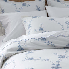 Brinda Floral Sham - White, King