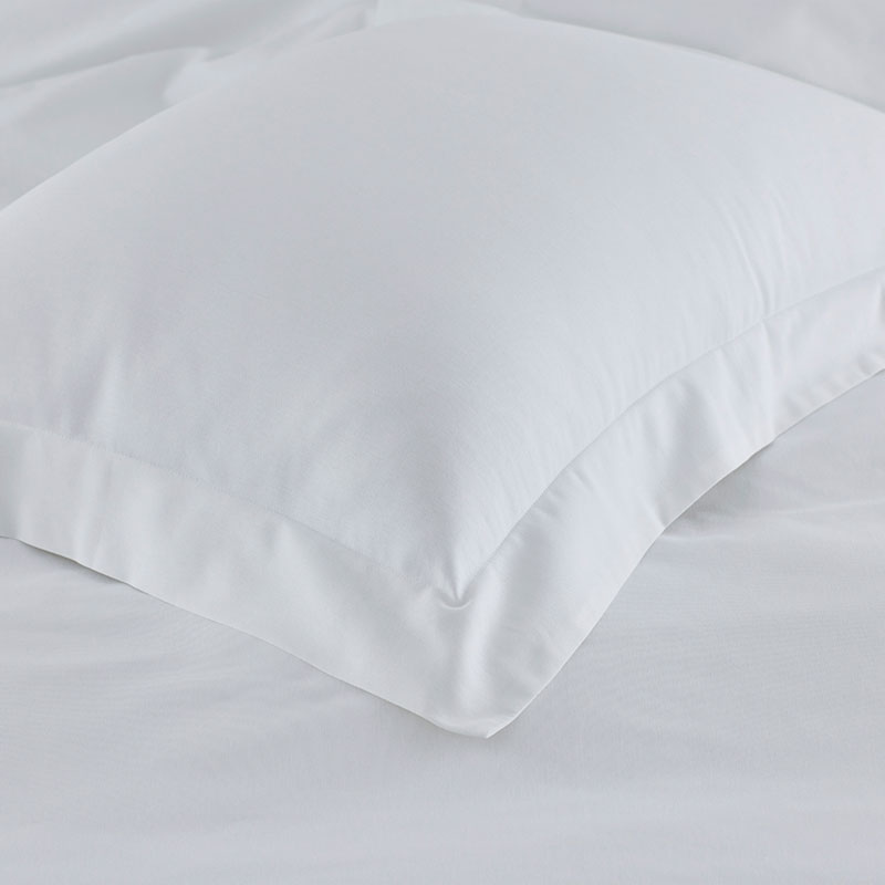 Classic Oxford Solid Duvet Cover - White, Full/Queen