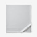 Classic Smooth Sateen Solid Flat Bed Sheet - Light Gray, Twin/Twin XL
