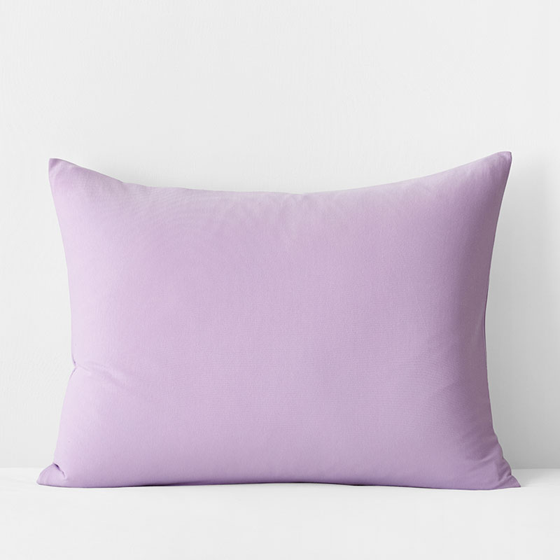T-Shirt Soft Jersey Knit Sham - Lavender, King