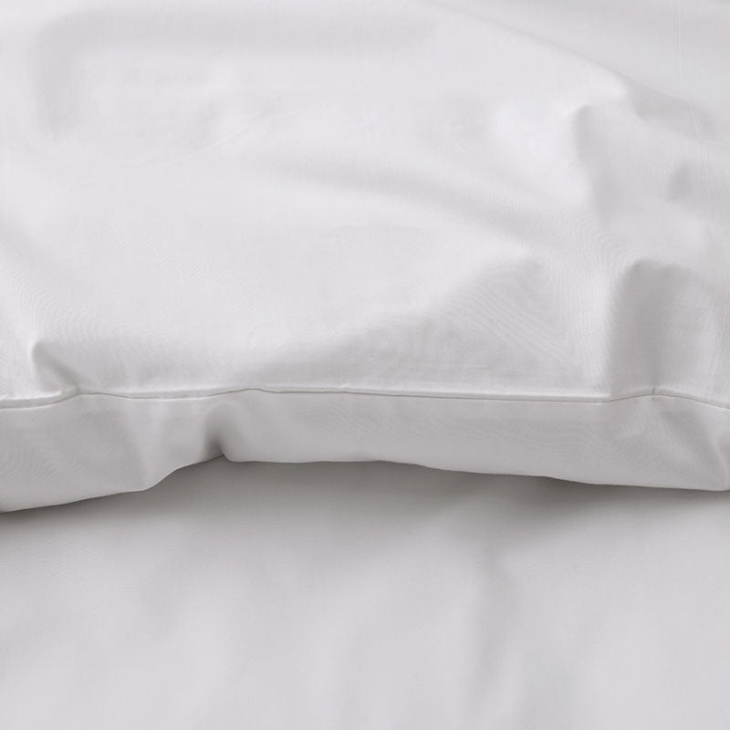 Embroidered Scallop Classic Cool Cotton Percale Sham - Tan, King