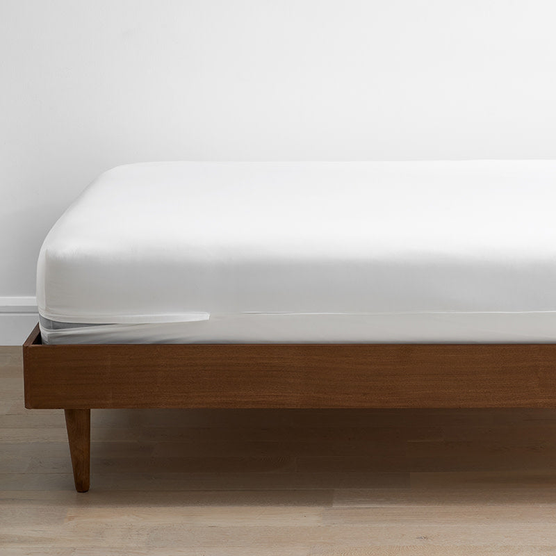Organic Cotton Sateen Mattress/Box Spring Protector - 16 in., Cal. King