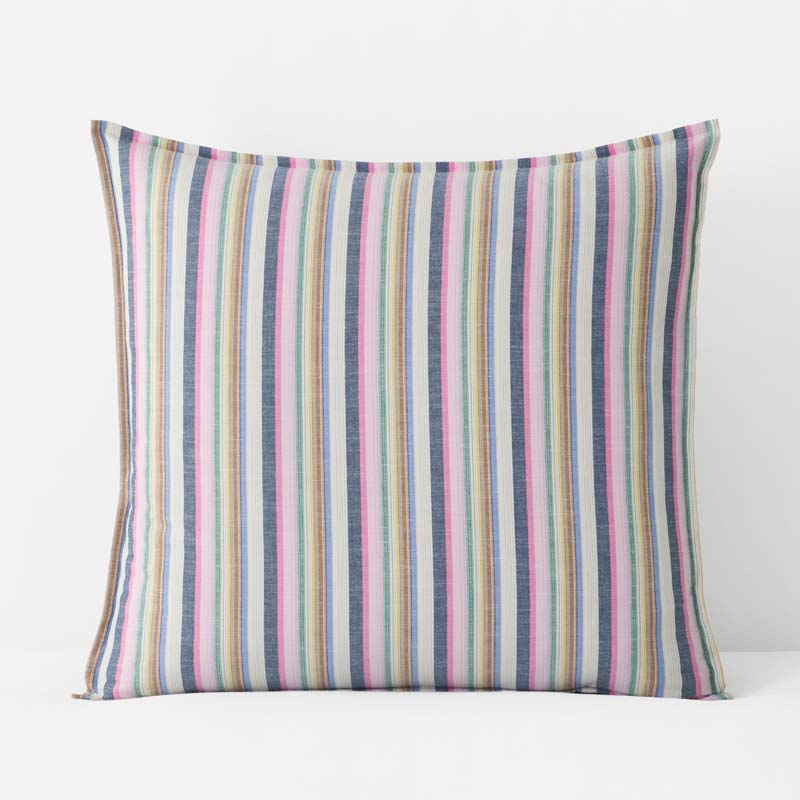 Yamika Stripe Sham - Multi, Euro
