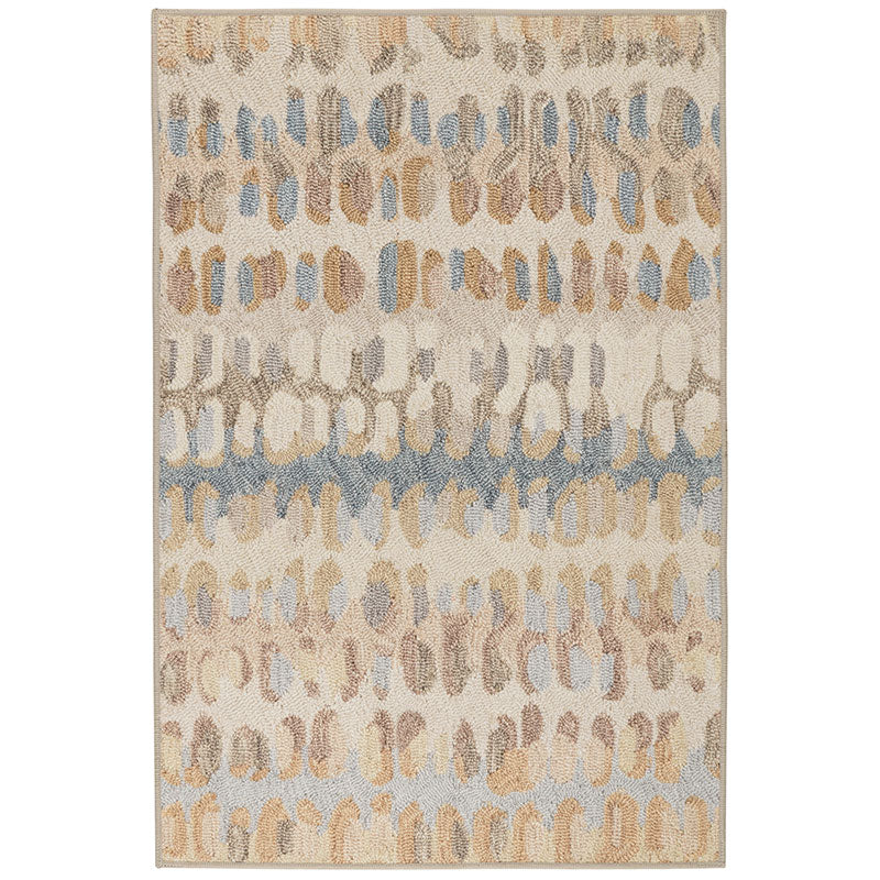 Paint Chip Washable Rug - Natural, '2 x '8