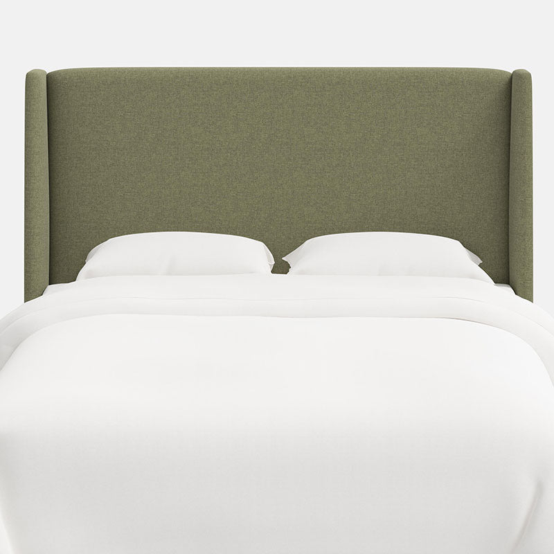 Gramercy Textured Linen Headboard - Laurel, Full
