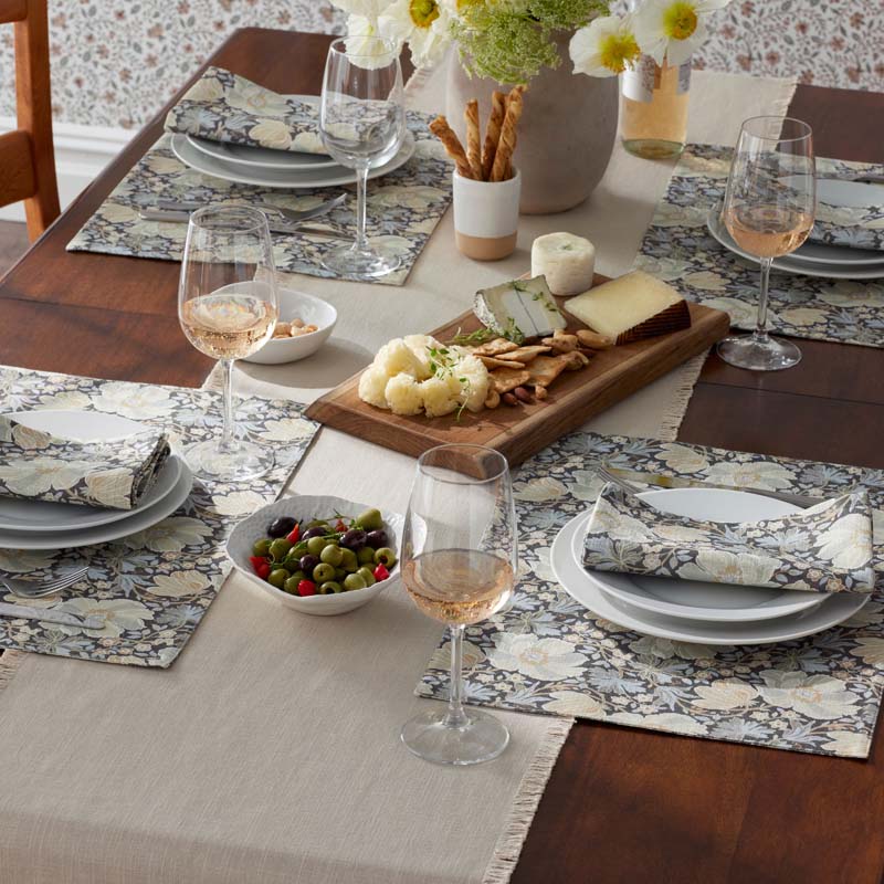 Floral Placemats, Set of 4 - Tapestry Floral