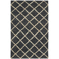 Kali Handwoven Jute Rug - Black, 2' 6" x 8' Runner