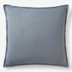 Linen Decorative Square Pillow Cover - Slate Blue,  24 in. x 24 in.