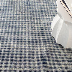 Matrix Hand Tufted Wool Rug - Ink, 5' x 8'