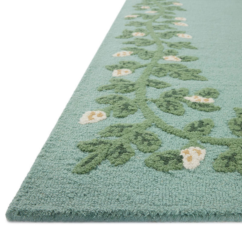 Highgrove Wool Rug - Blue, 2' 3" x 3' 9"