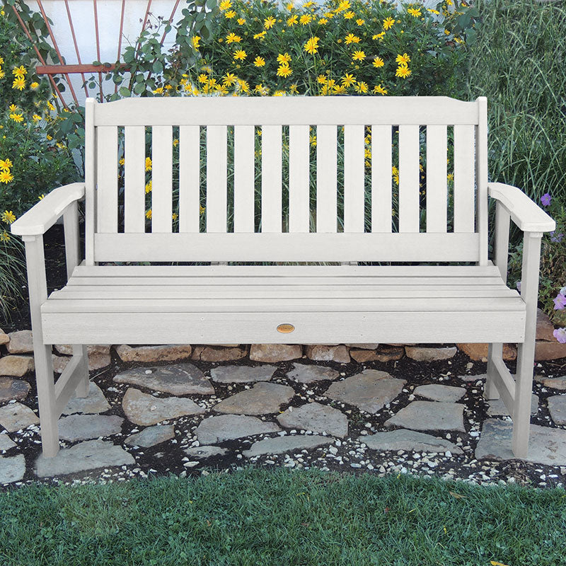 Garden Bench -  White, 5'
