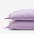 T-Shirt Soft Jersey Knit Pillowcase Set - Lavender, King