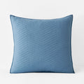 Voile Sham - Smoke Blue, Euro