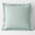 Classic Cool Cotton Percale Sham - Sea Mist, Euro