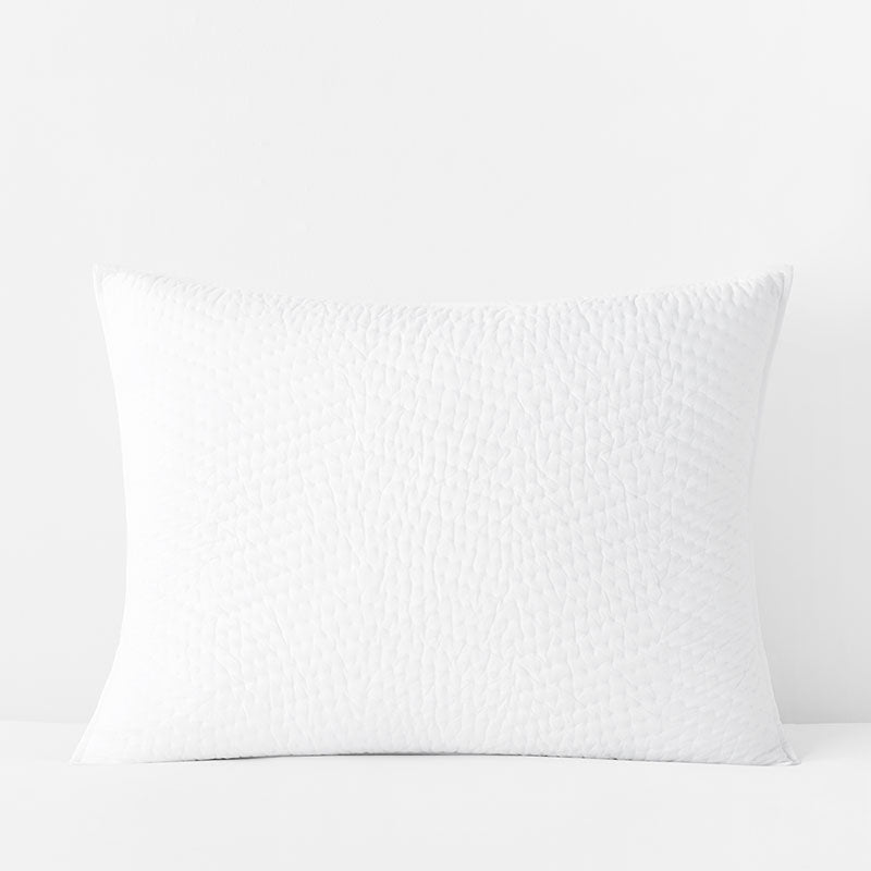 Voile Sham - White, King