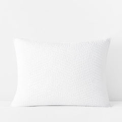 Voile Sham - White, King