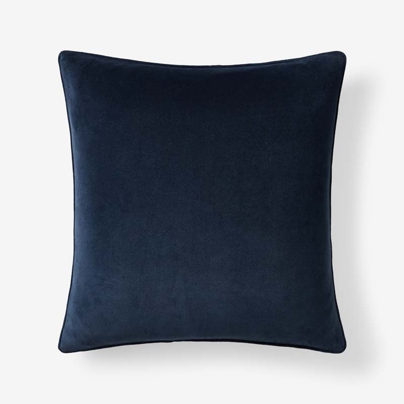 Velvet Decorative Square Pillow Cover - Indigo, 20 in. x 20 in.