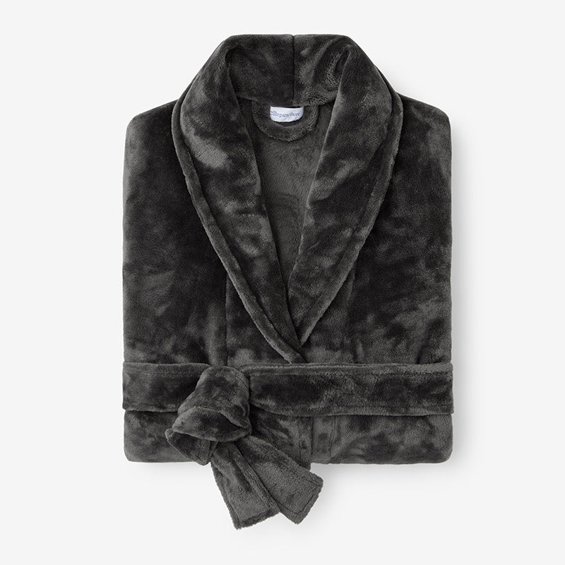Womens Robes - Dark Gray, XS