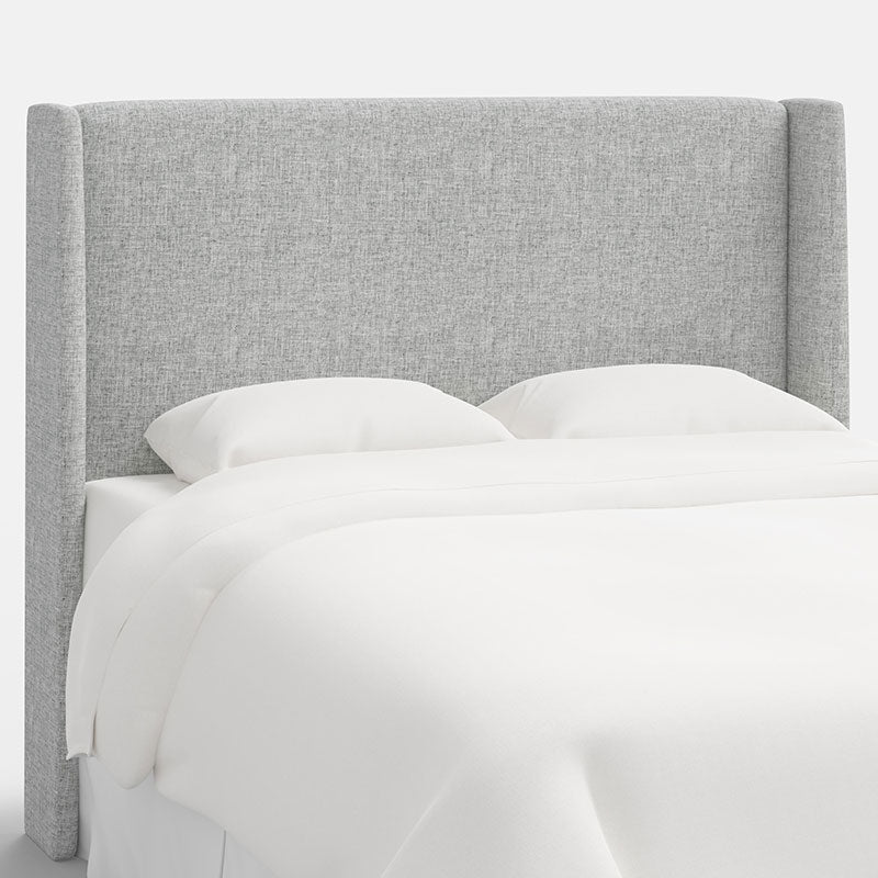 Gramercy Textured Linen Headboard - Pumice, Full