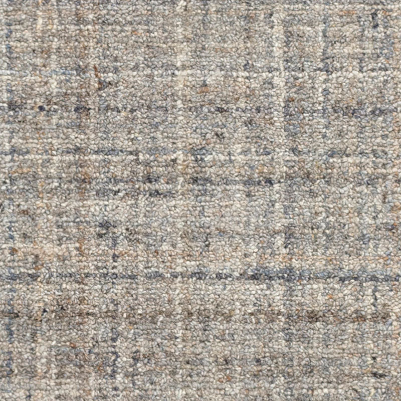 Harris Hand Hooked Wool Rug -  Blue, 8' x 10'