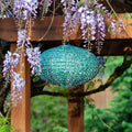 Soji™ Stella Oval Solar Outdoor Lantern, 9"