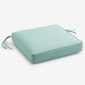 Replacement Boxed Edge Chair Cushion - Spectrum Mist, 21 in. x 19 in.
