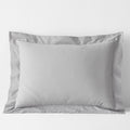 Classic Cool Cotton Percale Sham - Gray Smoke, Standard