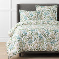 Gardenia Mist Premium Smooth Wrinkle-Free Sateen Comforter - Cream Multi, King/Cal. King