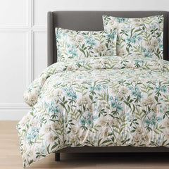 Gardenia Mist Premium Smooth Wrinkle-Free Sateen Comforter - Cream Multi, King/Cal. King