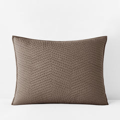 Voile Sham - Cedar, Standard