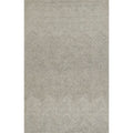 Herringbone Hand Tufted Wool Rug - Gray, 8' x 10'