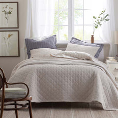 Waffle Quilted Sham - Buff, Standard