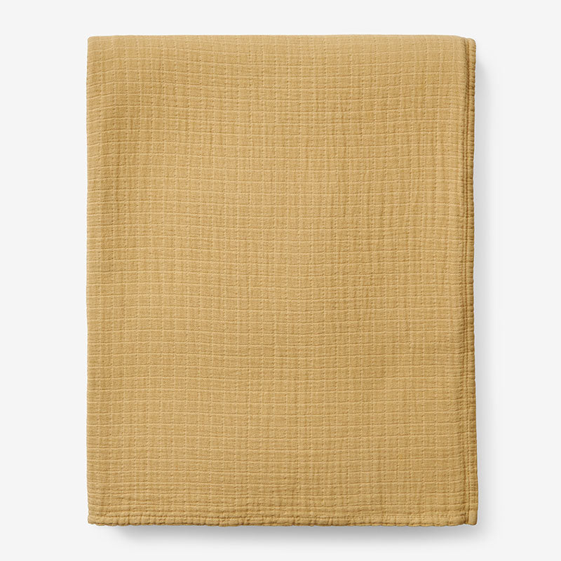Gossamer Cotton Blanket - Gold, Full