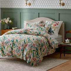 Peacock Classic Smooth Sateen Comforter - Blush, Full/Queen