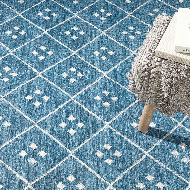 Kota Washable Rug - Indigo, 5' x 8'